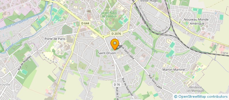 localisation de l'entreprise HOUGGA à CAMBRAI