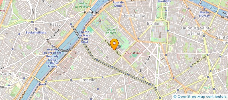 localisation de l'entreprise HOUGUENADE                    RENEE  PARIS