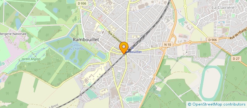localisation de l'entreprise HOULBRACQ VOYAGES à RAMBOUILLET