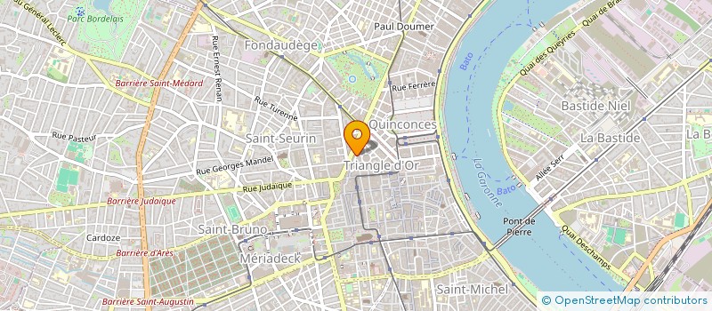 localisation de l'entreprise HOULE MA POULE  BORDEAUX