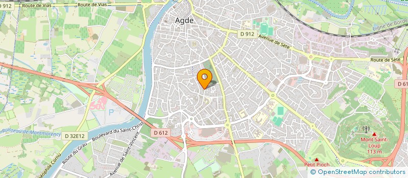 localisation de l'entreprise HOULES à AGDE