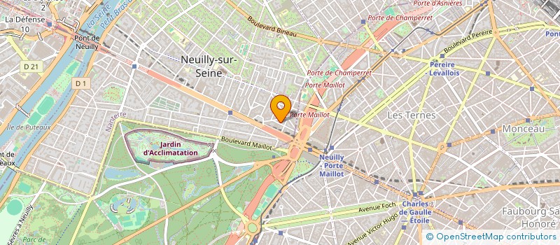 localisation de l'entreprise HOUM & CO à NEUILLY-SUR-SEINE
