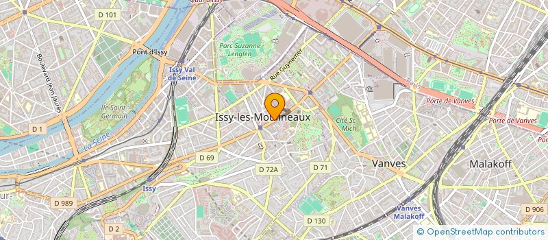 localisation de l'entreprise HOUN & CO à ISSY-LES-MOULINEAUX