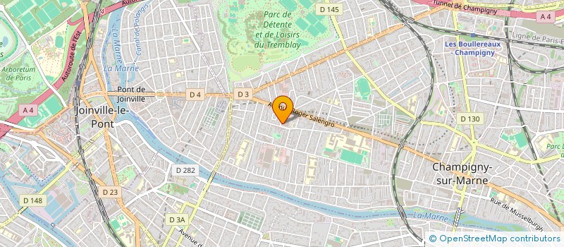 localisation de l'entreprise HOUNKONNOU INDIVISION à CHAMPIGNY-SUR-MARNE