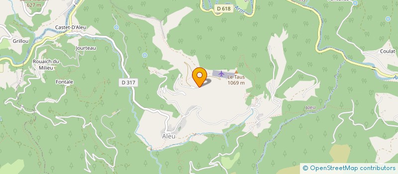 localisation de l'entreprise HOUNT JULIANE à ALEU