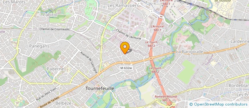 localisation de l'entreprise HOUPETTE GIRL PRODUCTION  TOULOUSE