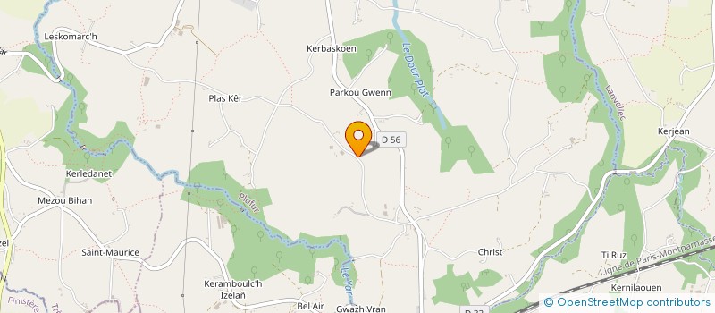 localisation de l'entreprise HOUPEZ BREIZH EARL  PLUFUR