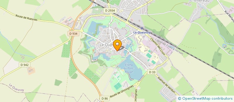 localisation de l'entreprise HOUPPE MERIAU à LE QUESNOY