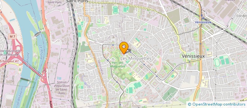 localisation de l'entreprise HOUR ET FILS  VENISSIEUX