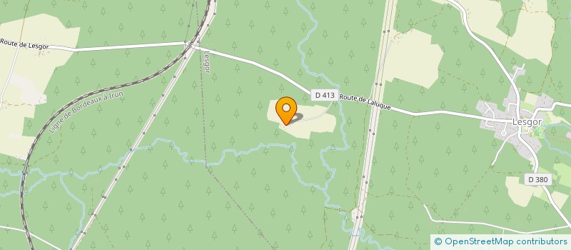 localisation de l'entreprise HOURCQ ENERGIE  LESGOR