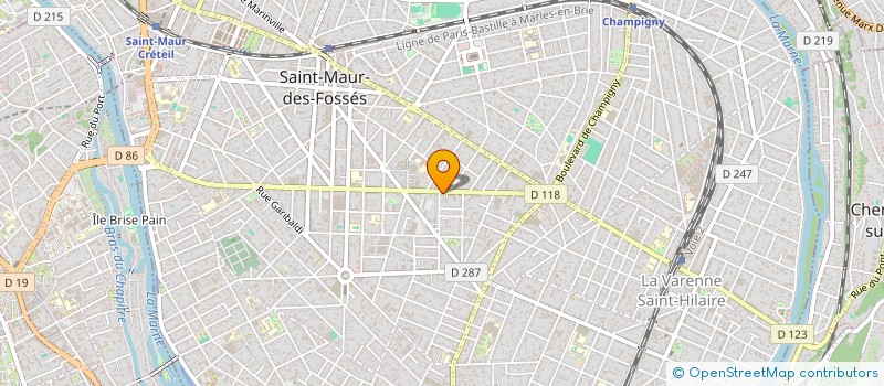 localisation de l'entreprise HOURENS à SAINT-MAUR-DES-FOSSES