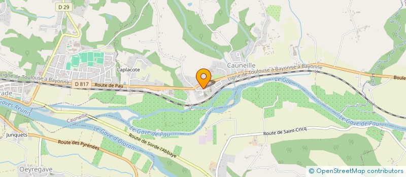 localisation de l'entreprise HOURET  SAINT-LON-LES-MINES