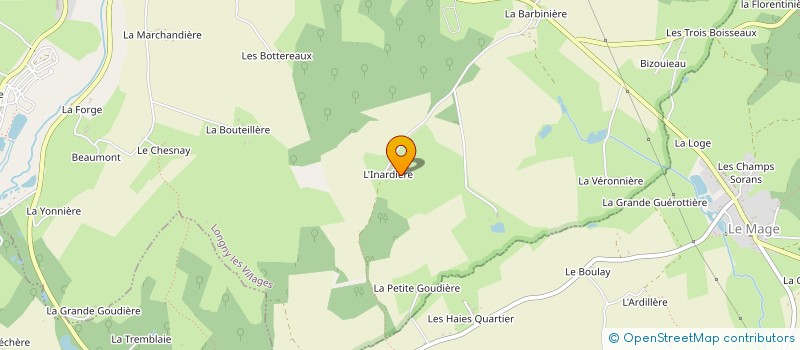 localisation de l'entreprise HOURMAN à LONGNY LES VILLAGES