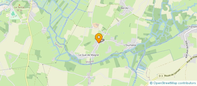 localisation de l'entreprise HOURQUETTE ALTITUDE  MAGNE