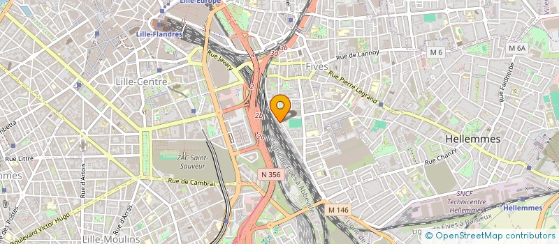 localisation de l'entreprise HOURRA GAND à LILLE