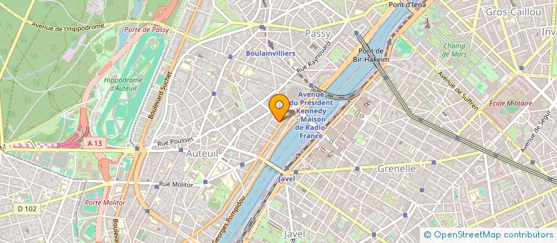 localisation de l'entreprise HOURRA INTERNATIONAL PRODUCTIONS à PARIS