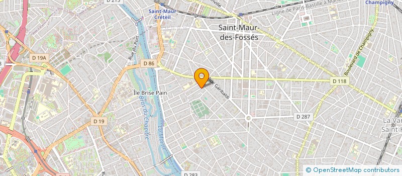 localisation de l'entreprise HOURRIEZ CONSULTING à SAINT-MAUR-DES-FOSSES