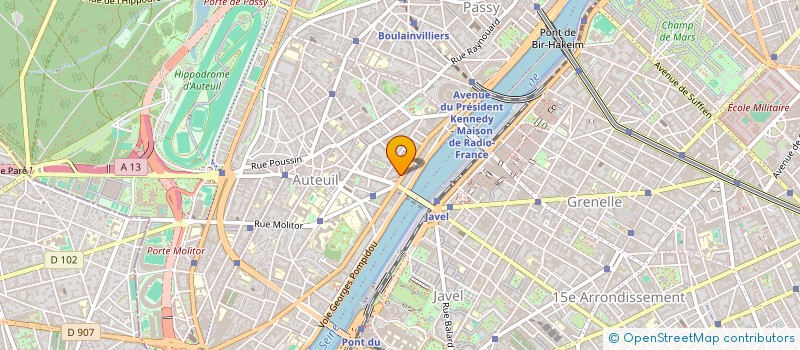 localisation de l'entreprise HOURVARI INVEST  PARIS