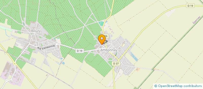 localisation de l'entreprise HOURY ET FILS  AMBONNAY