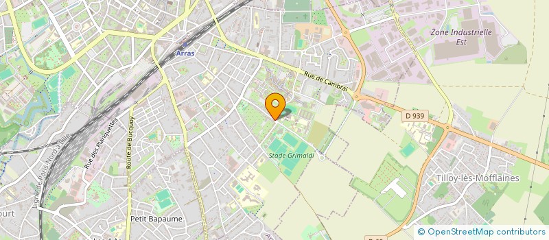 localisation de l'entreprise HOUSE 44 BF à ARRAS