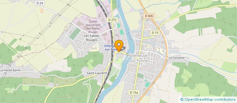 localisation de l'entreprise HOUSE  VILLENEUVE-SUR-YONNE