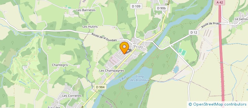 localisation de l'entreprise HOUSE à BOURG-EN-BRESSE