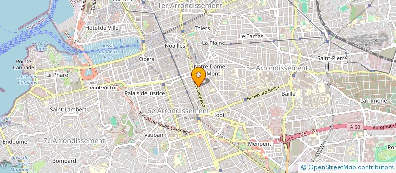 localisation de l'entreprise HOUSE à MARSEILLE