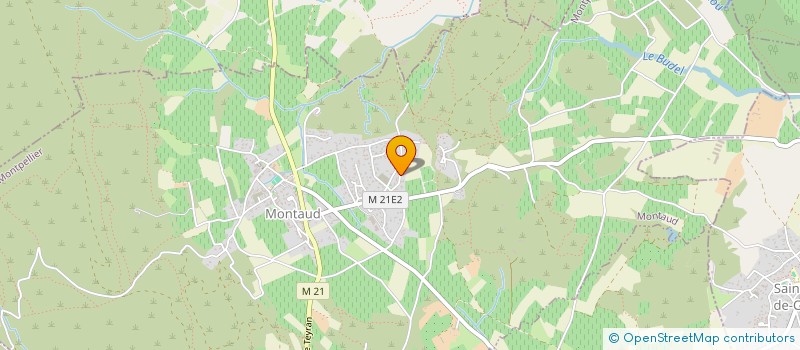 localisation de l'entreprise HOUSE BOAT CONCEPT  MONTAUD