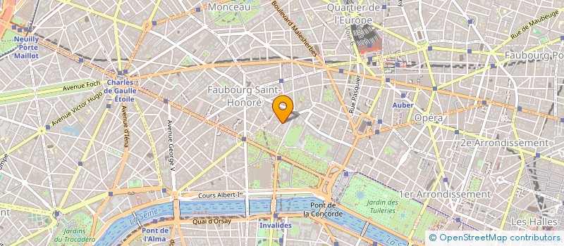 localisation de l'entreprise HOUSE BY  PARIS