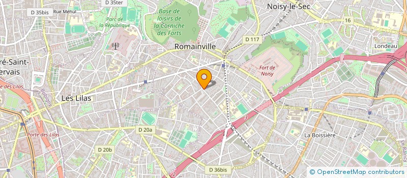 localisation de l'entreprise HOUSE CENTER  PARIS