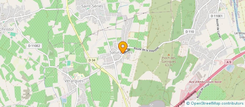 localisation de l'entreprise HOUSE CLOTHING HISTORY  SATURARGUES