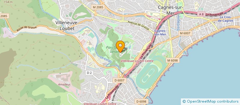 localisation de l'entreprise HOUSE CLUB à CAGNES SUR MER