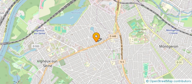 localisation de l'entreprise HOUSE DEV SBL  VIGNEUX-SUR-SEINE