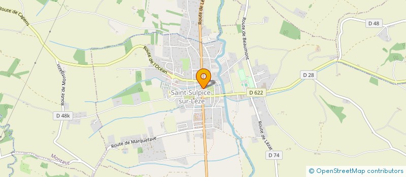 localisation de l'entreprise HOUSE KARE  SAINT-SULPICE-SUR-LEZE