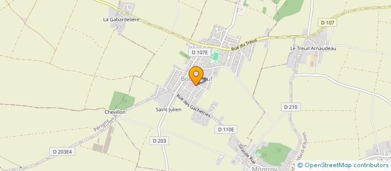 localisation de l'entreprise HOUSE'MOZ BY DE CARVALHO  BOURGNEUF