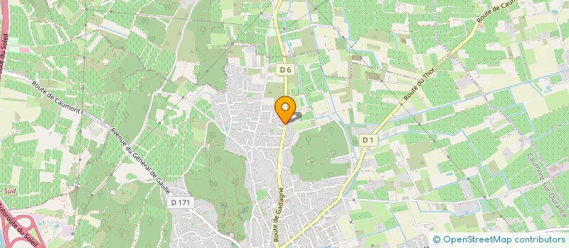 localisation de l'entreprise HOUSE MUSE INC  CAUMONT-SUR-DURANCE