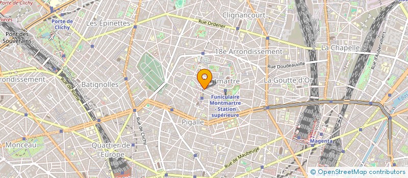 localisation de l'entreprise HOUSE OF ALCHEMICAL ARTISTS  PARIS