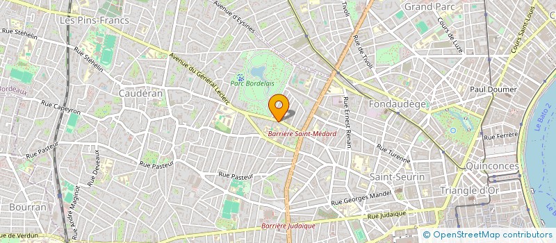 localisation de l'entreprise HOUSE OF AMAURY HOLDING  BORDEAUX