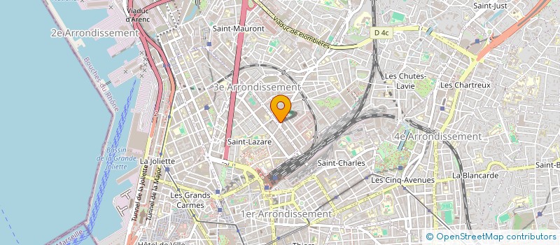 localisation de l'entreprise HOUSE OF BEAUTY BY OUASS  MARSEILLE