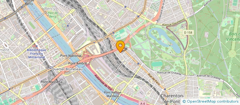 localisation de l'entreprise HOUSE OF GUEZ  CHARENTON-LE-PONT