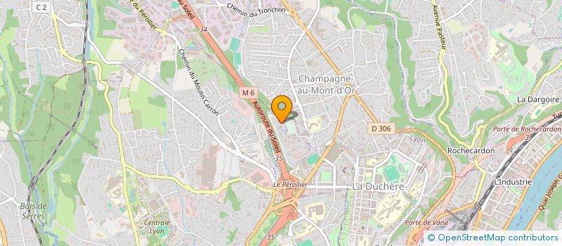 localisation de l'entreprise HOUSE OF MERCY INTERNATIONAL CHURCH  ECULLY