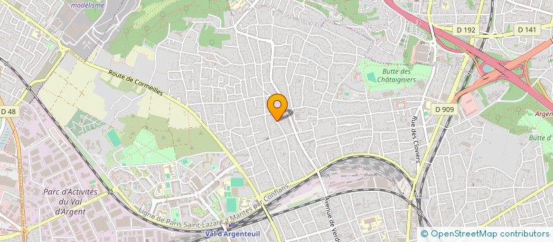 localisation de l'entreprise HOUSE OF UNDERGROUND  ARGENTEUIL