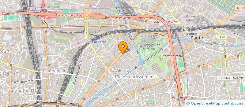 localisation de l'entreprise HOUSE OF WOMAN  PARIS