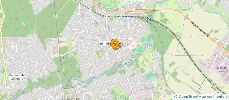 localisation de l'entreprise HOUSE PRODUCTIONS  SANTENY