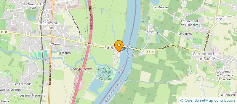 localisation de l'entreprise HOUSE RENOVATION  CRECHES-SUR-SAONE