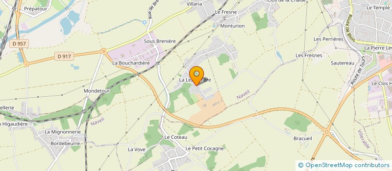 localisation de l'entreprise HOUSETOP  NAVEIL