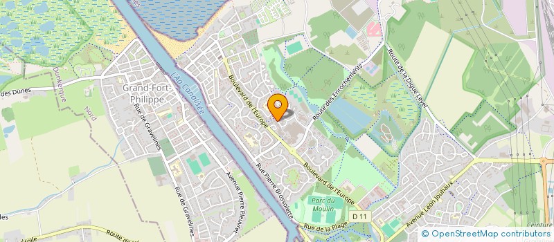 localisation de l'entreprise HOUSIEAUX TONY à GRAVELINES