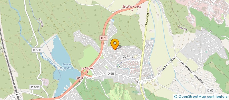 localisation de l'entreprise HOUSING CONSTRUCTION & RENOVATION FRANCE  CABRIES