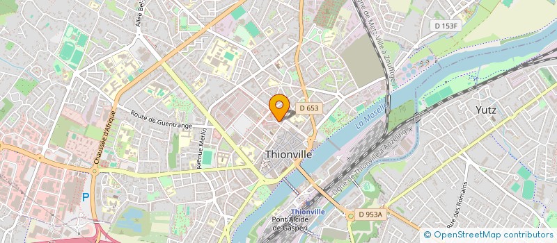 localisation de l'entreprise HOUSS TAXI  THIONVILLE