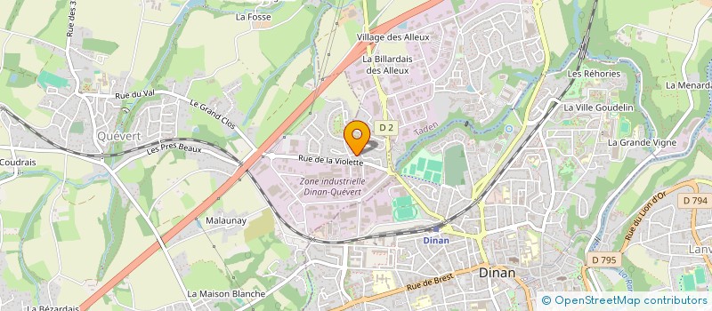 localisation de l'entreprise HOUSSAIS GUY ET CHARTIER CHRISTIAN à TADEN